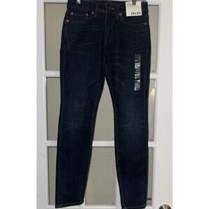 Aeropostale Mens Jeans 28X30 Super Skinny Dark Wash Denim 28 x 30